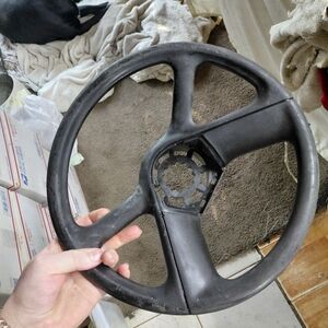 replacement steering wheel for a riding lawn mower, Craftsman